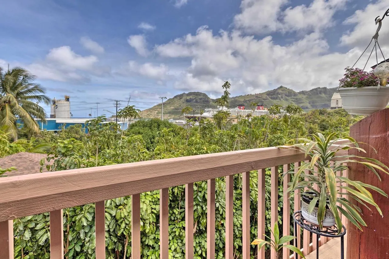 Ocean-View Condo Less Than Half Mile To Kalapaki Beach! Лихуэ 0*,  США